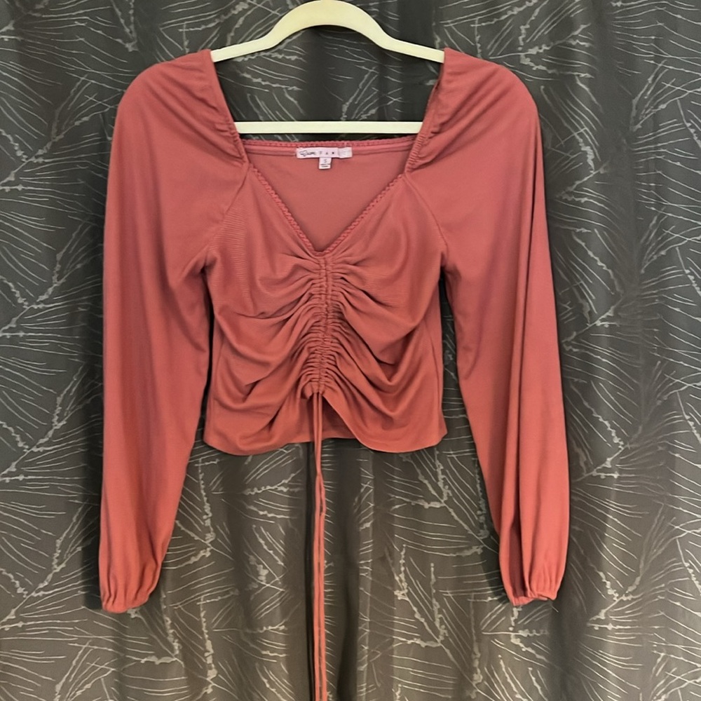 Crave Fame Ruched Top